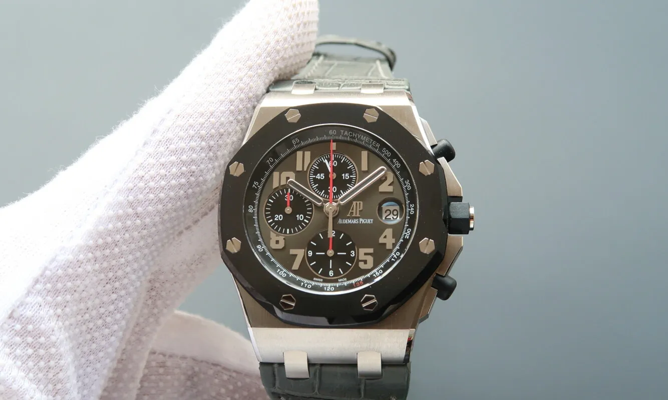 Audemars Piguet Royal Oak Offshore 26219IO.OO.D005CR.01 JF Factory 1:1 Best Edition Replica Watch Grey Dial